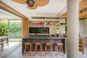 Área gourmet na casa de praia: projeto para receber